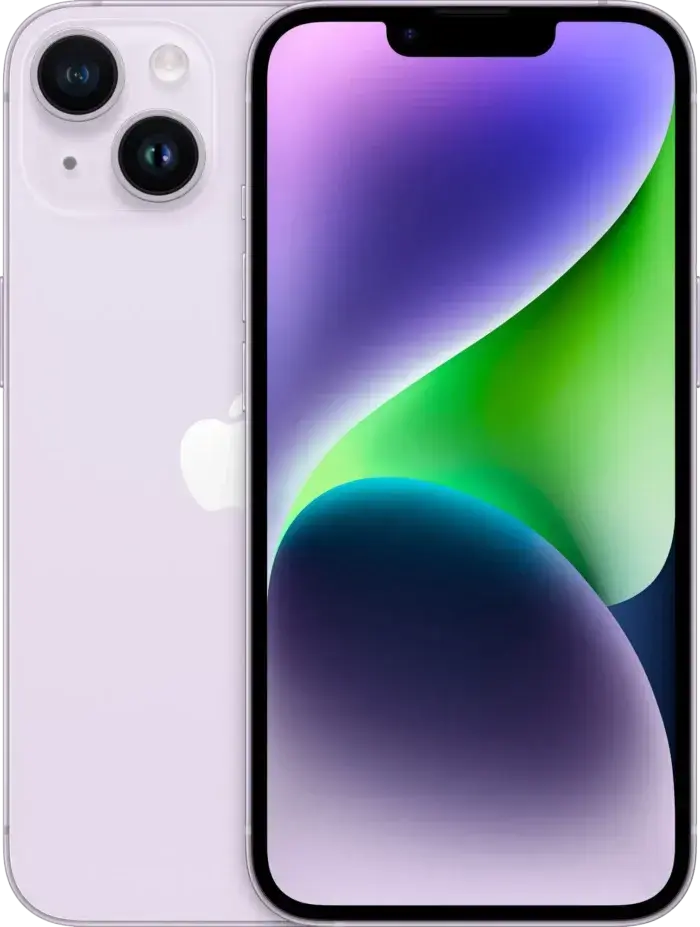 brukt iphone 14 lilla