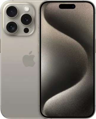 iPhone 15 Pro Naturlig Titan