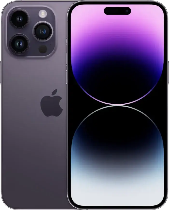 iPhone 14 Pro Max 128GB Deep Purple brukt iPhone 14 Pro Max 256GB Deep Purple