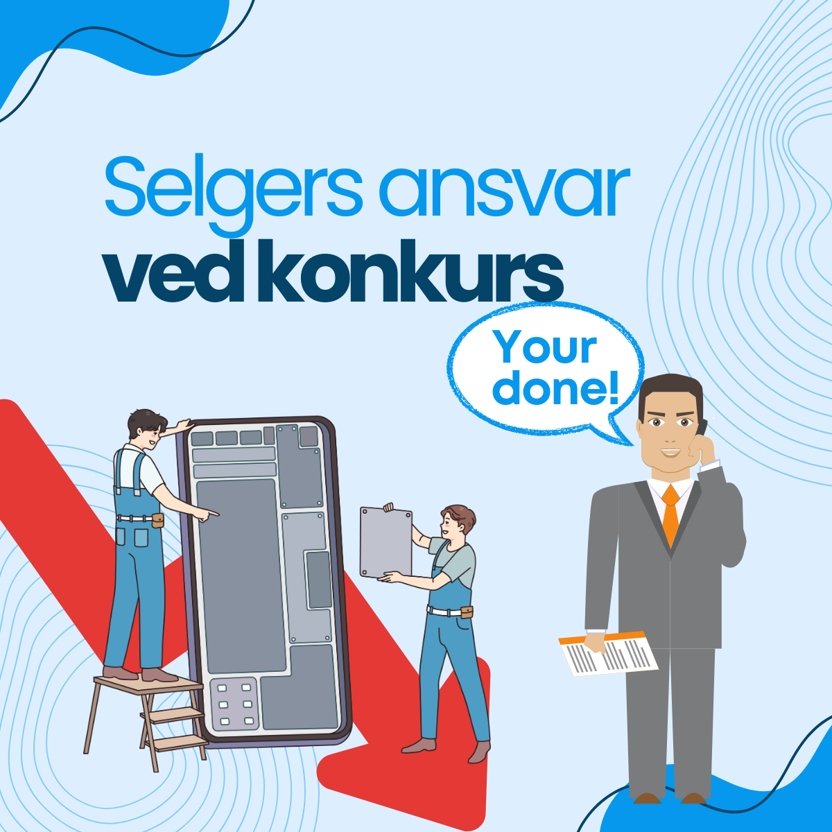 Selgers ansvar ved konkurs