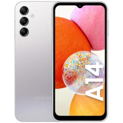 Samsung A14 Silver Front