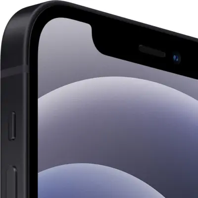 Apple iPhone 12 64GB Black brukt closeup