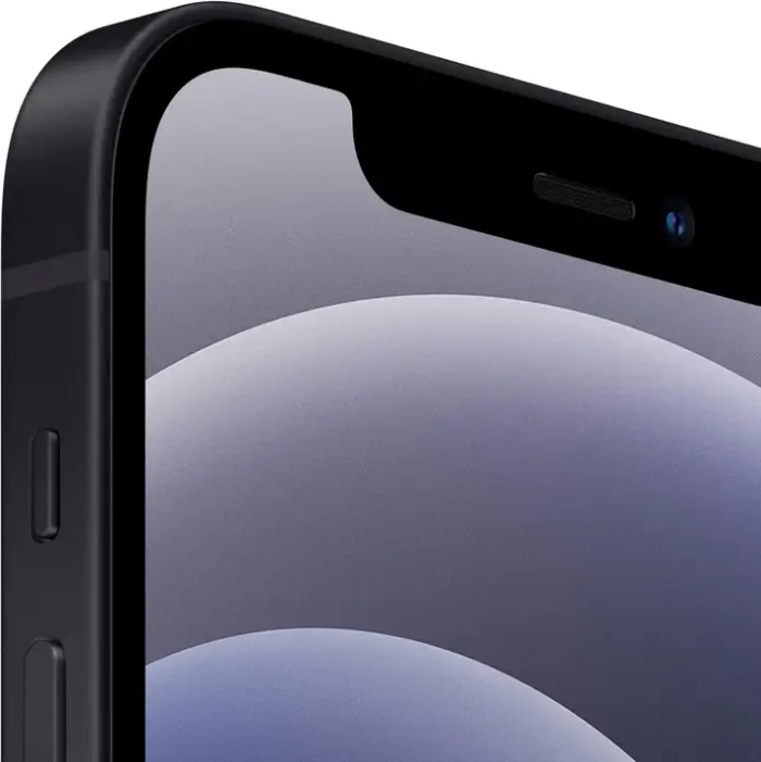 Apple iPhone 12 64GB Black brukt closeup