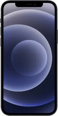 Apple iPhone 12 64GB Black brukt front