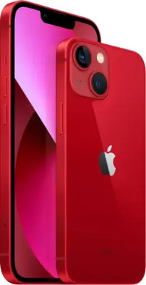 Apple iPhone 13 mini red comparison
