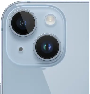 Apple iPhone 14 128GB Blue brukt camera