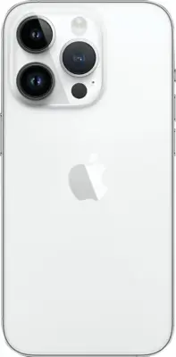 Apple iPhone 14 Pro Silver back
