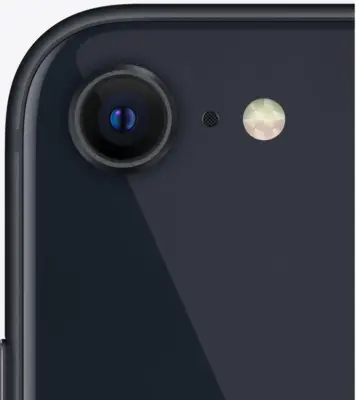 Apple iPhone SE 2022 64GB Midnight brukt camera