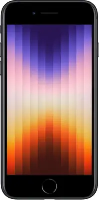 Apple iPhone SE 2022 64GB Midnight brukt singel