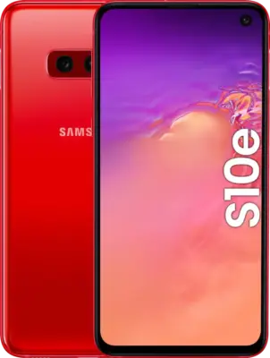 Brukt Samsung S10e rød