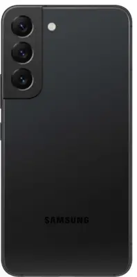 Samsung S22 Phantom Black back