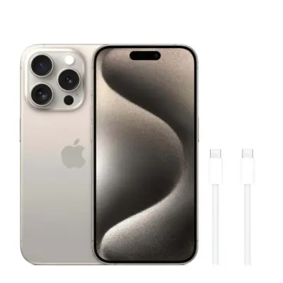 iPhone 15 Pro Grå titan