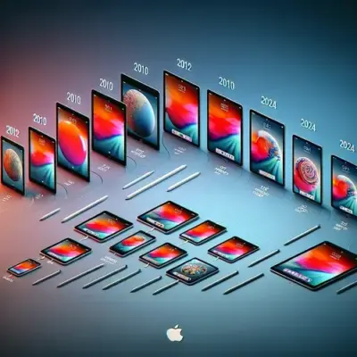 ipad pro gjennom tidene